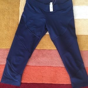 Adidas Stella McCartney Navy 3/4 Leggings